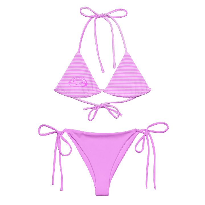 Pink Stripped Bikini product image (1)