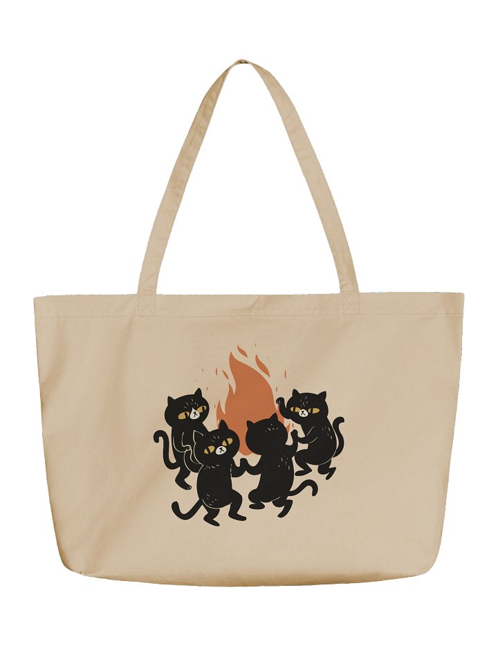 Purranormal Cativity Dual Sided Eco Tote (Go Away Set) product image (1)