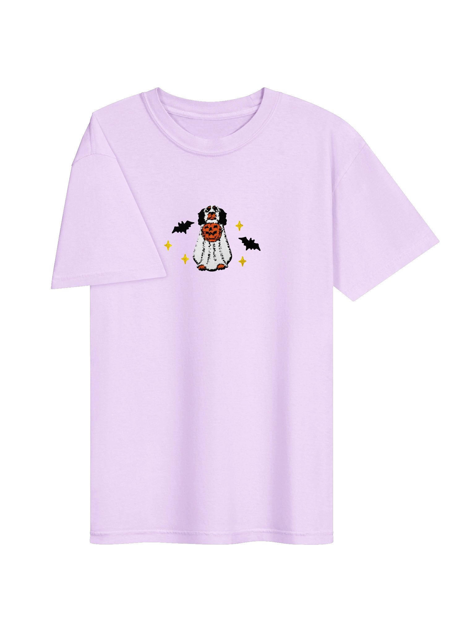 Halloween Working Cocker Spaniel(Black & Tan) Embroidered T-Shirt product image (6)