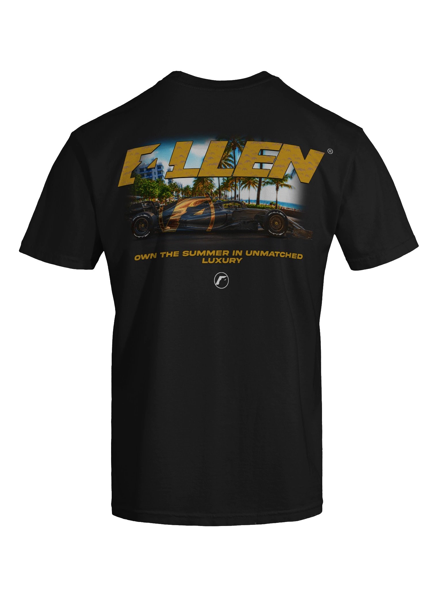 F4LLEN Race Car T-Shirt [ Black ] product image (4)