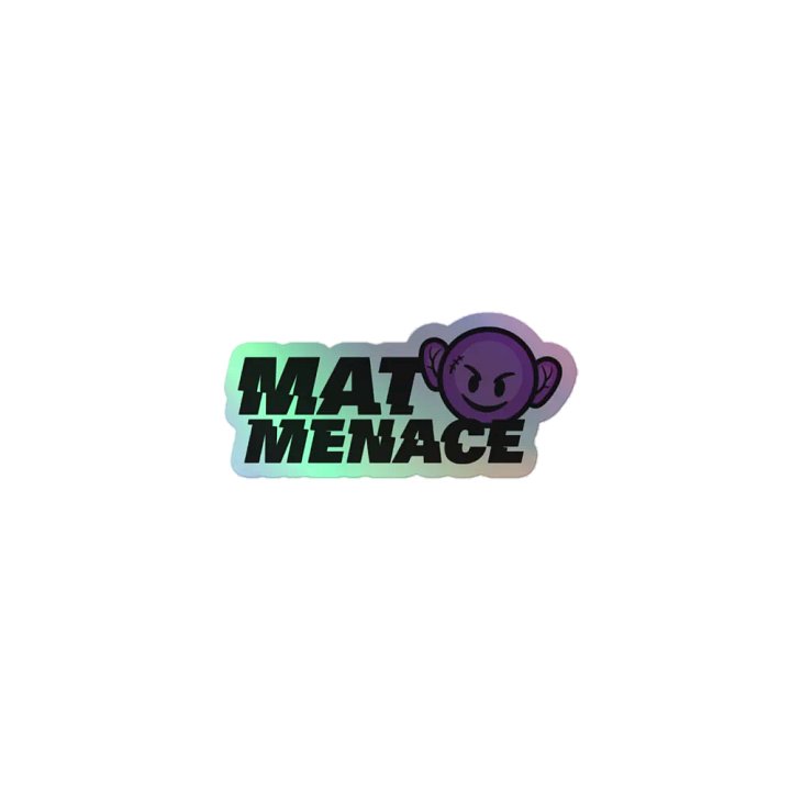 Mat Menace Logo Sticker product image (1)