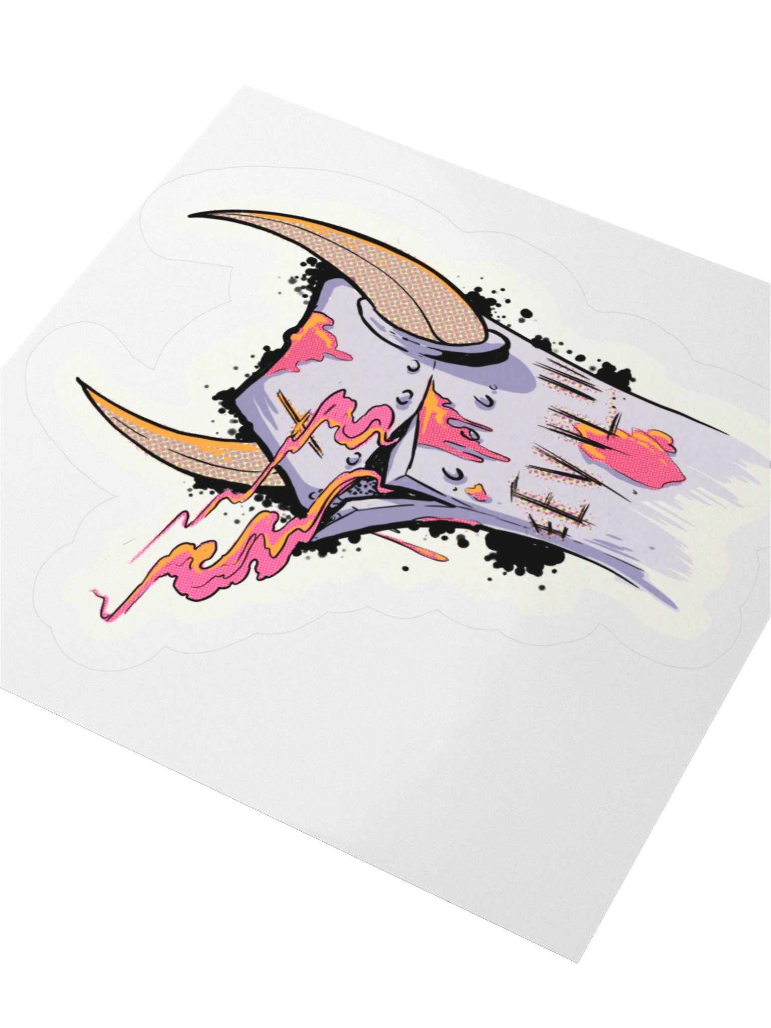 EEVIL!!!! Helmet Sticker product image (3)