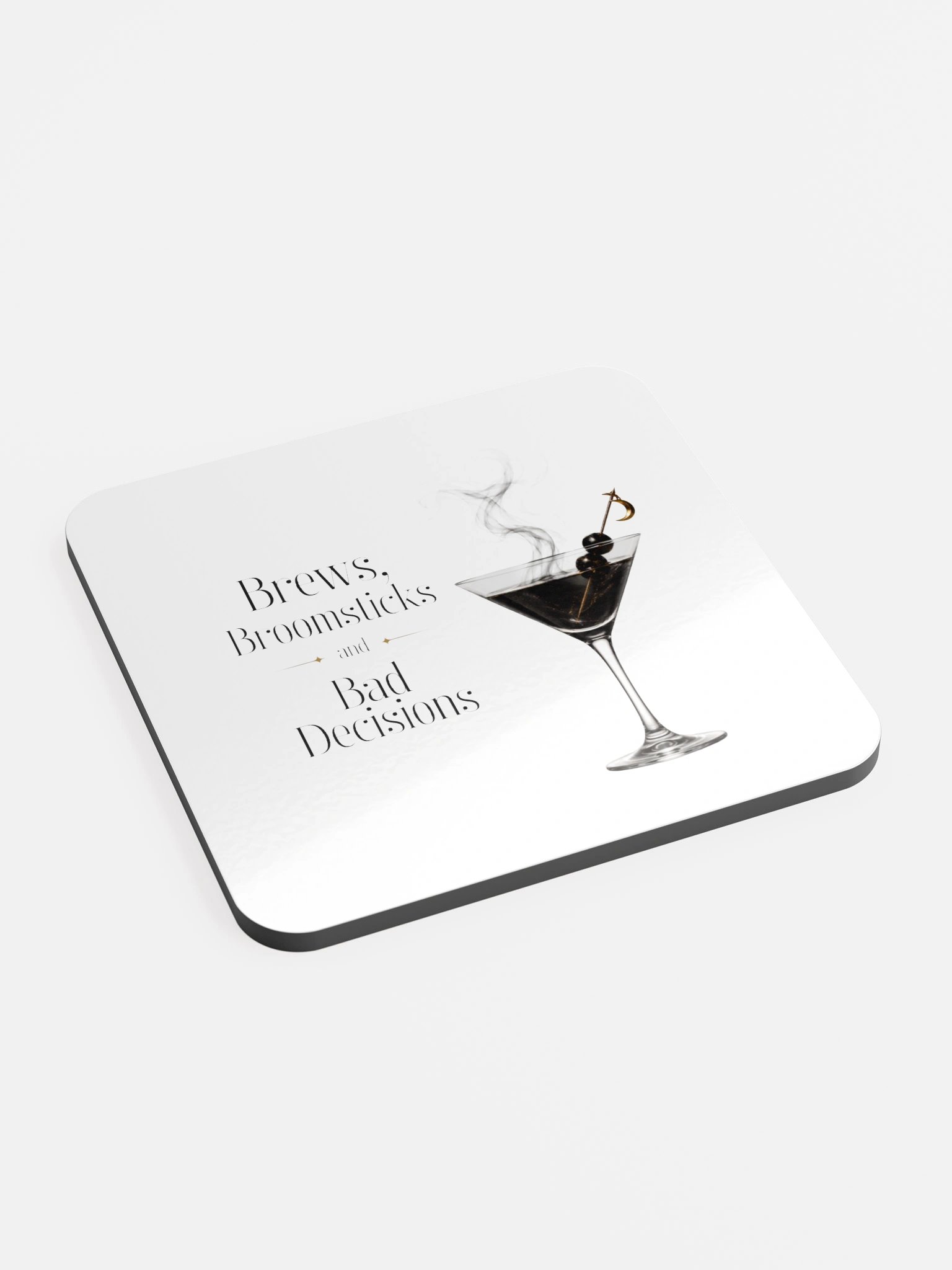 Brews, Broomsticks & Bad Decisions Coaster product image (2)