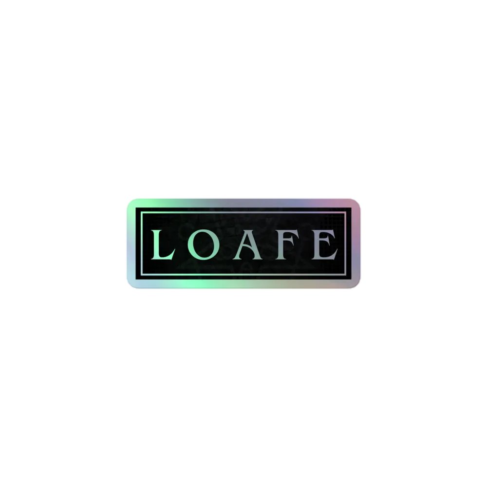 Loafe Header Hologram Sticker product image (1)