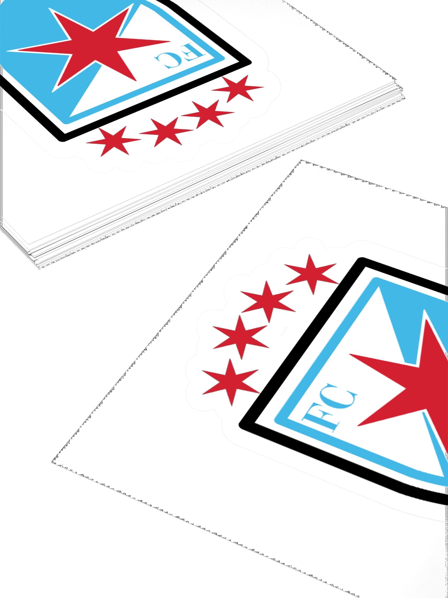 Red Stars Chiberia Crest sticker product image (4)