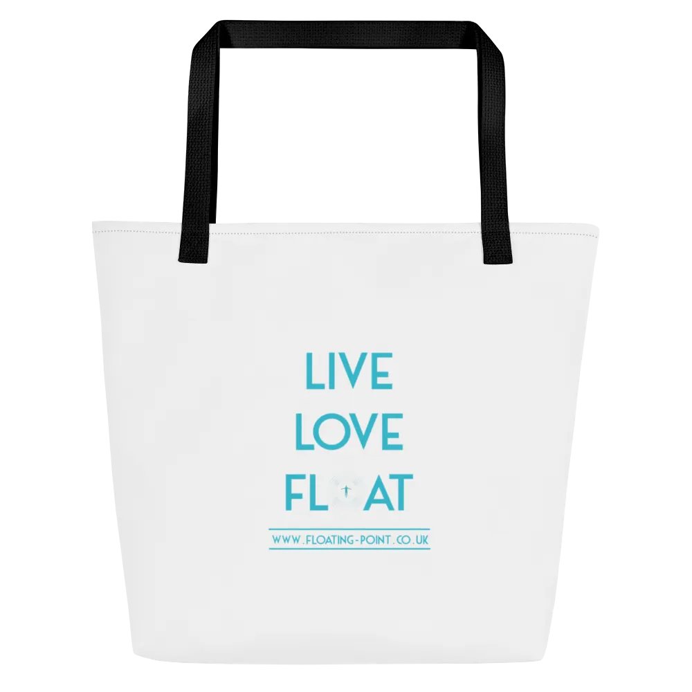 Live Love Float - Tote Bag (Black Handle) product image (1)