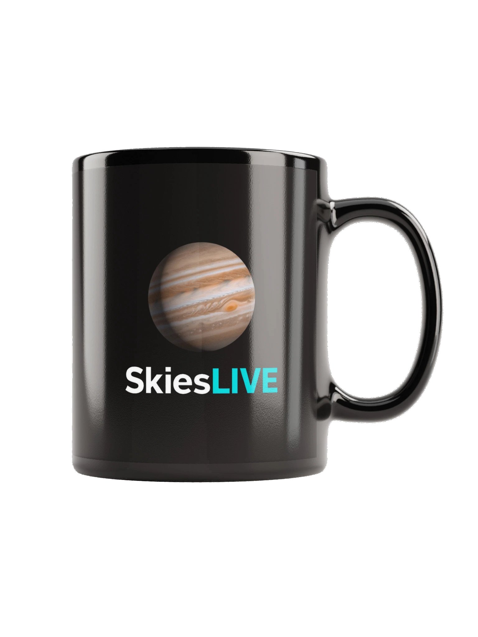SkiesLIVE Jupiter Mug (Black) product image (9)