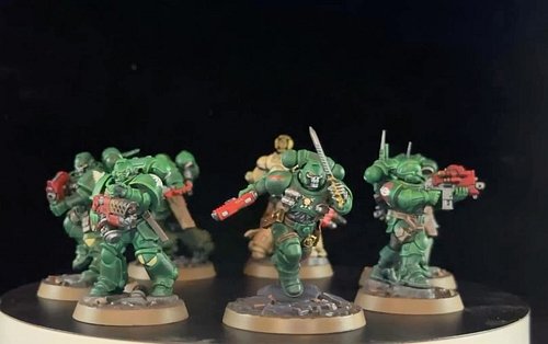 Strike Force Variel Dark Angels Killteam complete
#warhammer40000 #miniaturepainting #killteam40k