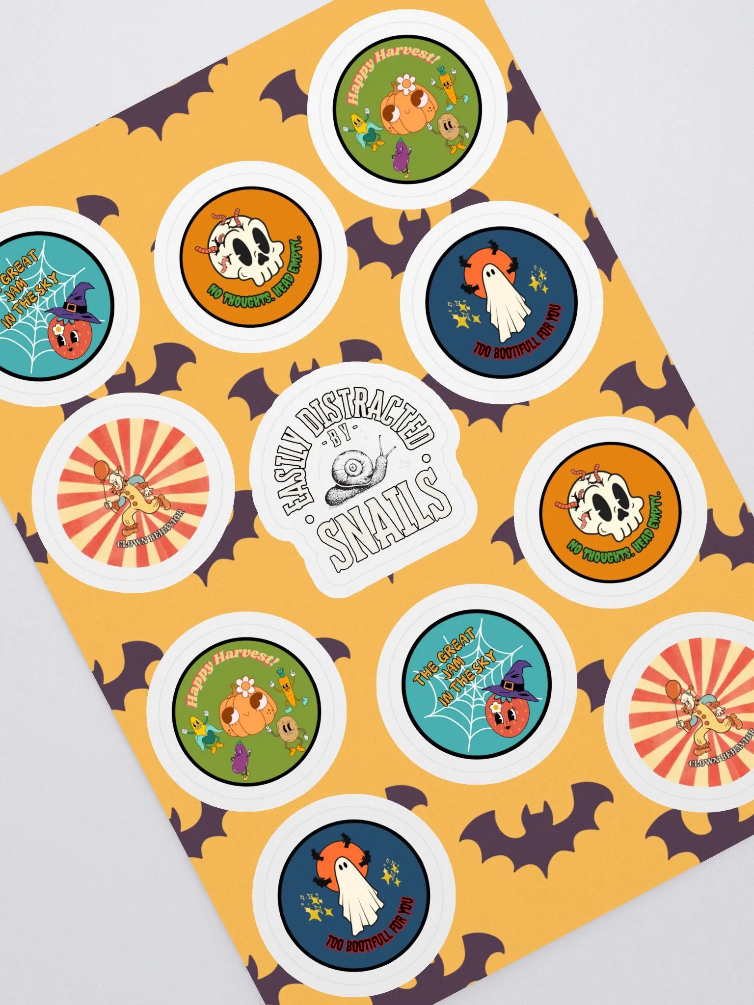 Spooky Harvest Sticker Collection product image (1)