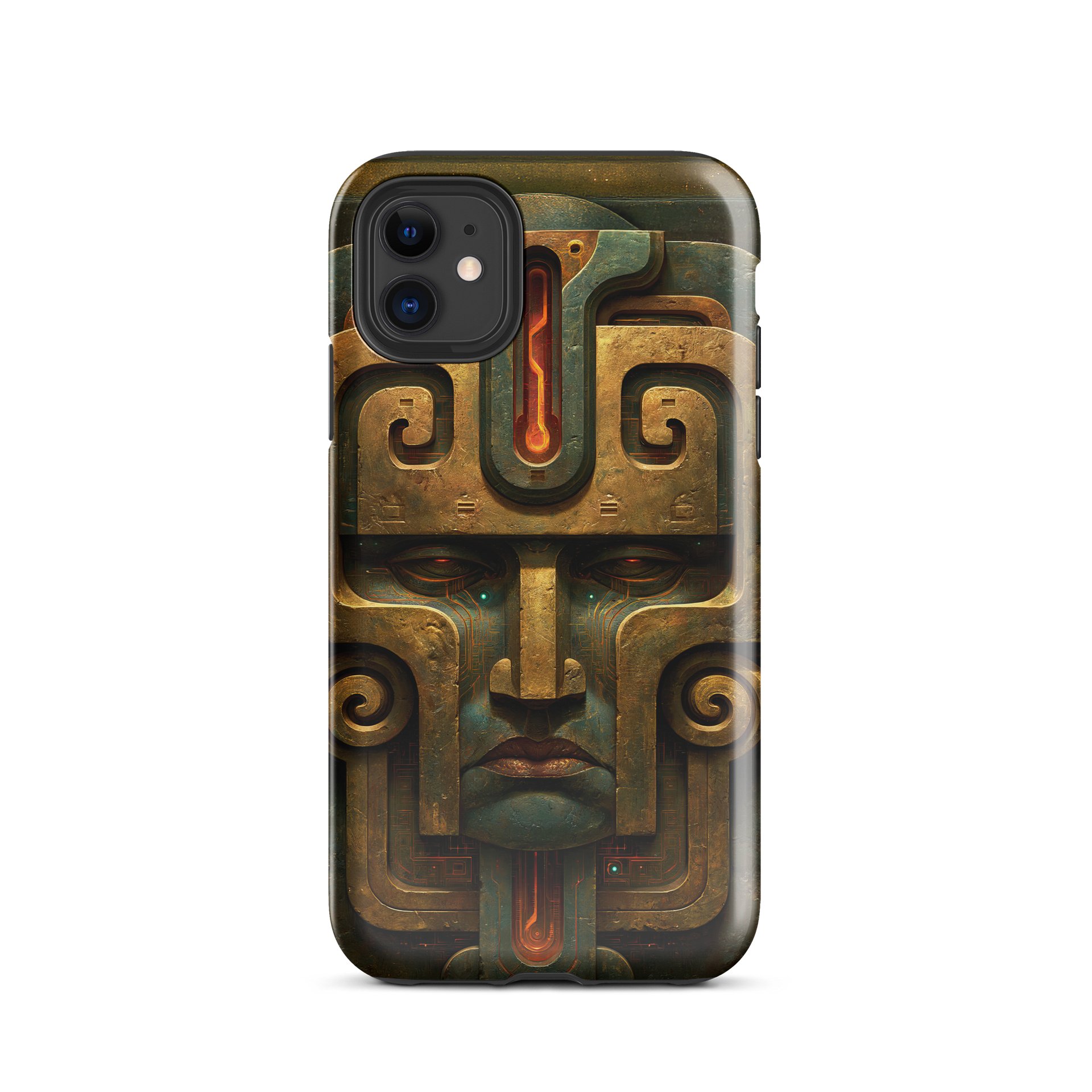 Oracle Interface I — Ancient Machine Face Phone Case product image (28)