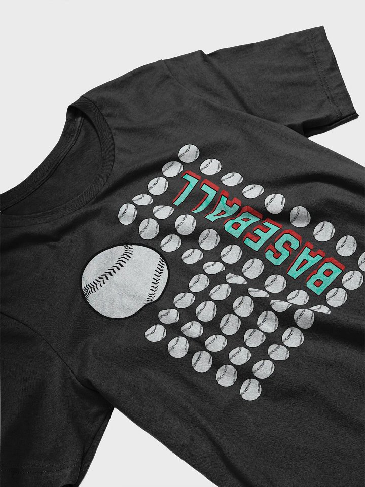US Flag Baseball Home Run Style T-Shirt product image (2)