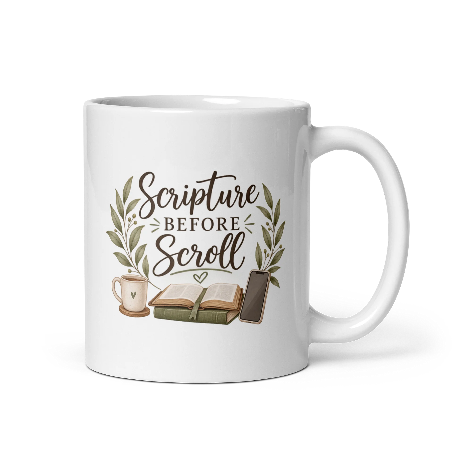 Scripture Before Scroll Mug product image (1)