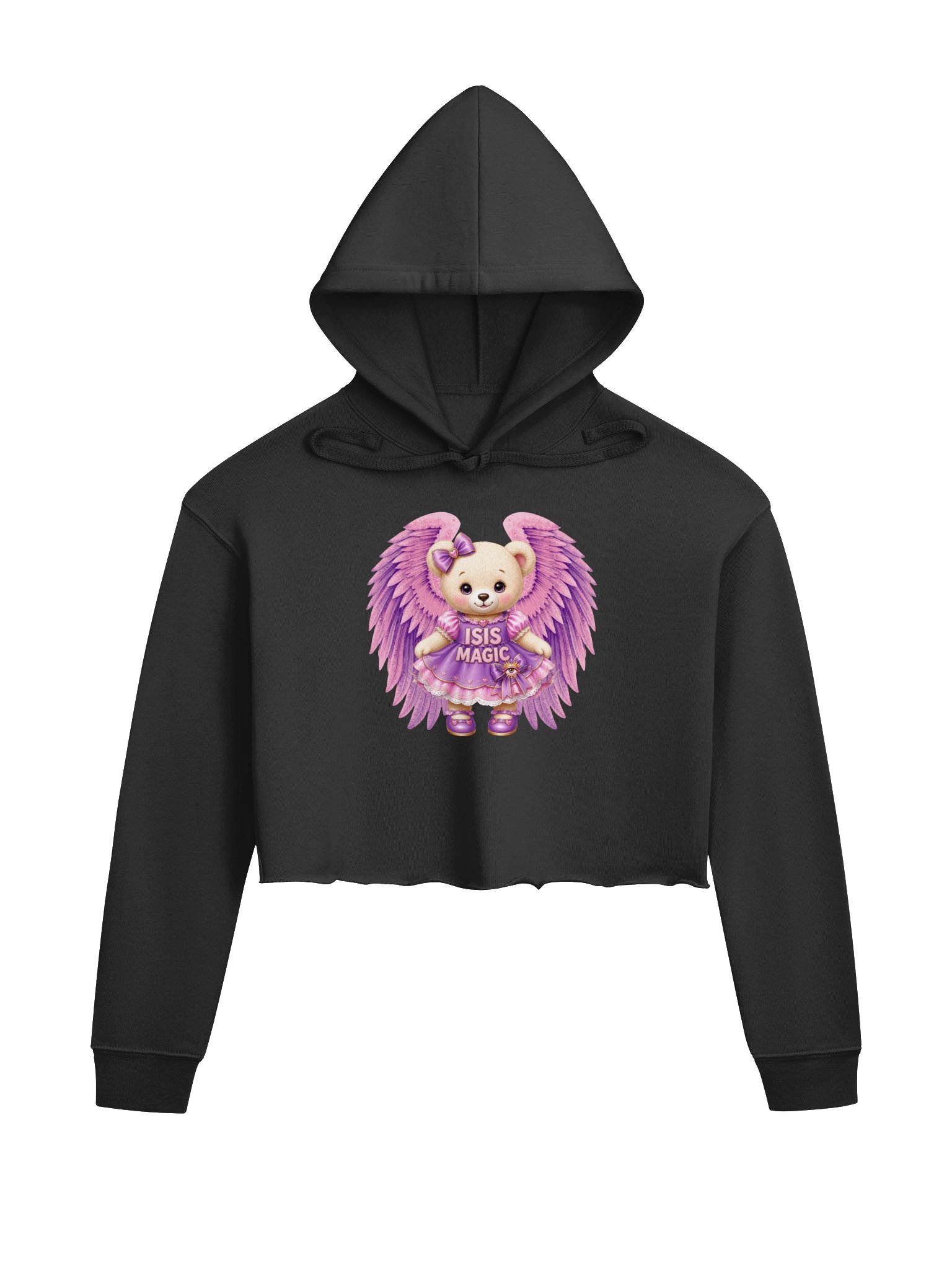Ethereal Wings Crop Hoodie product image (1)