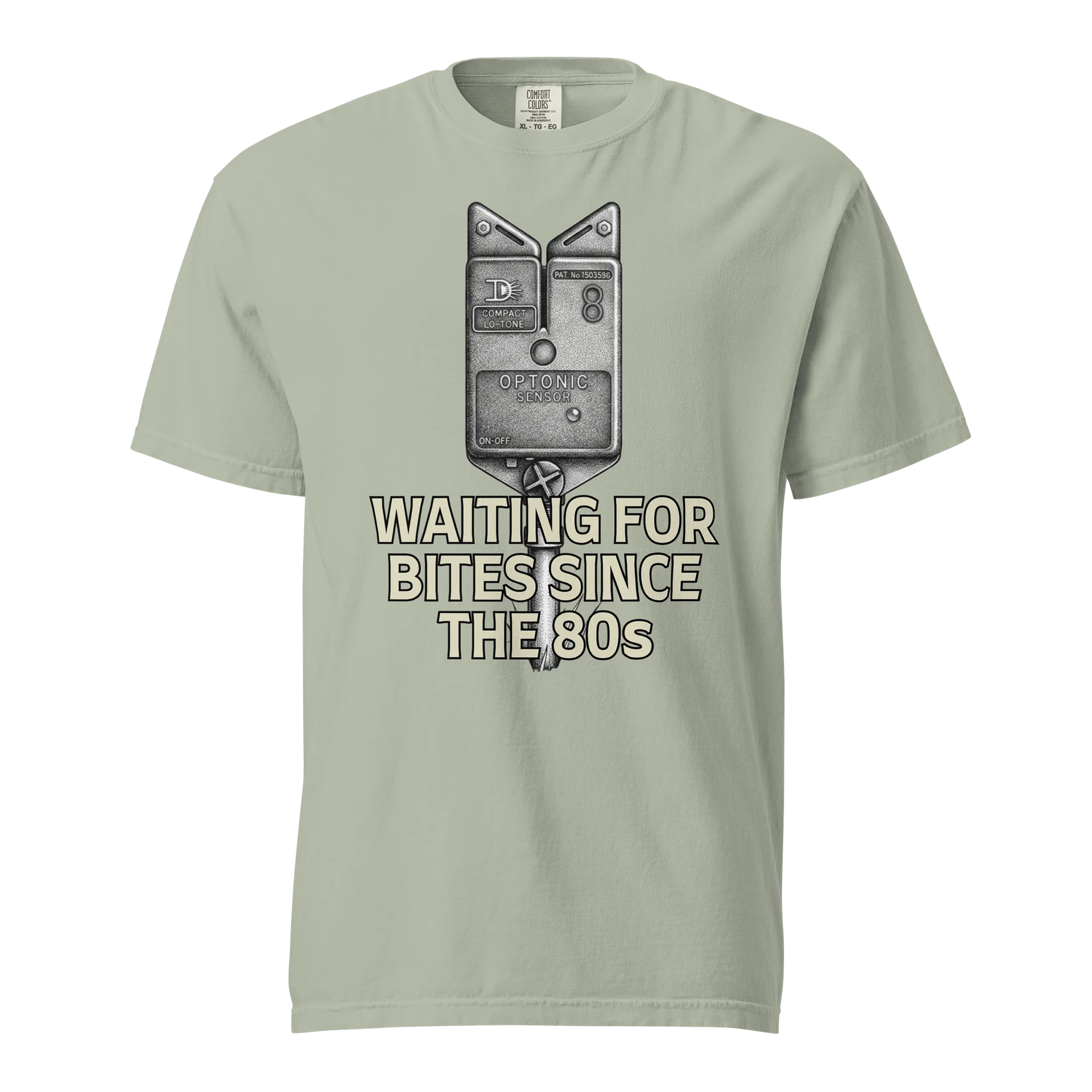Vintage Bite Alarm "Waiting For Bites Since The 80s" T-Shirt product image (1)