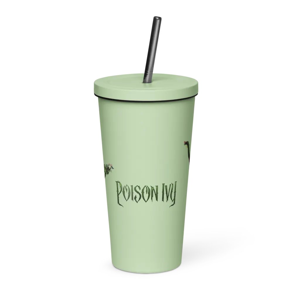 Poison Ivy Insulated Tumbler w/ Straw product image (2)