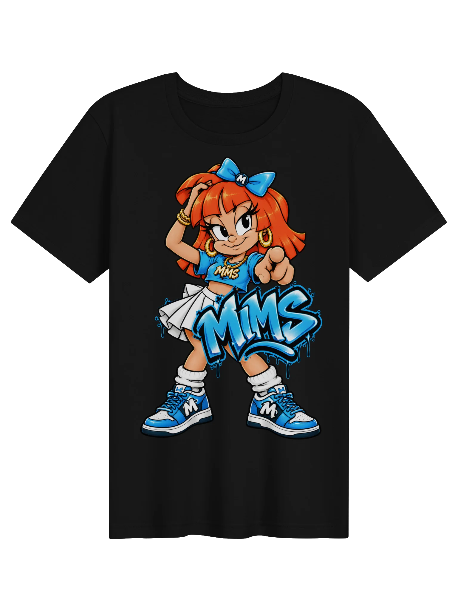 MMS Orange-Hair Anime Graphic Tee product image (3)