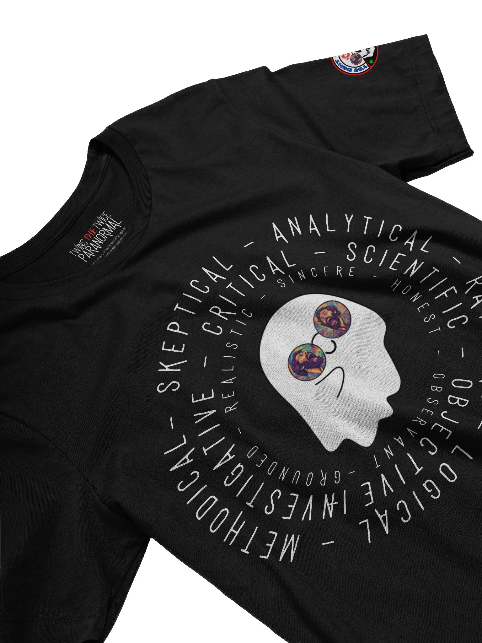 Concentric Skeptic Premium Tee product image (2)