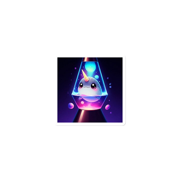 Cosmic Narwhal Lava Lamp Magnets product image (2)