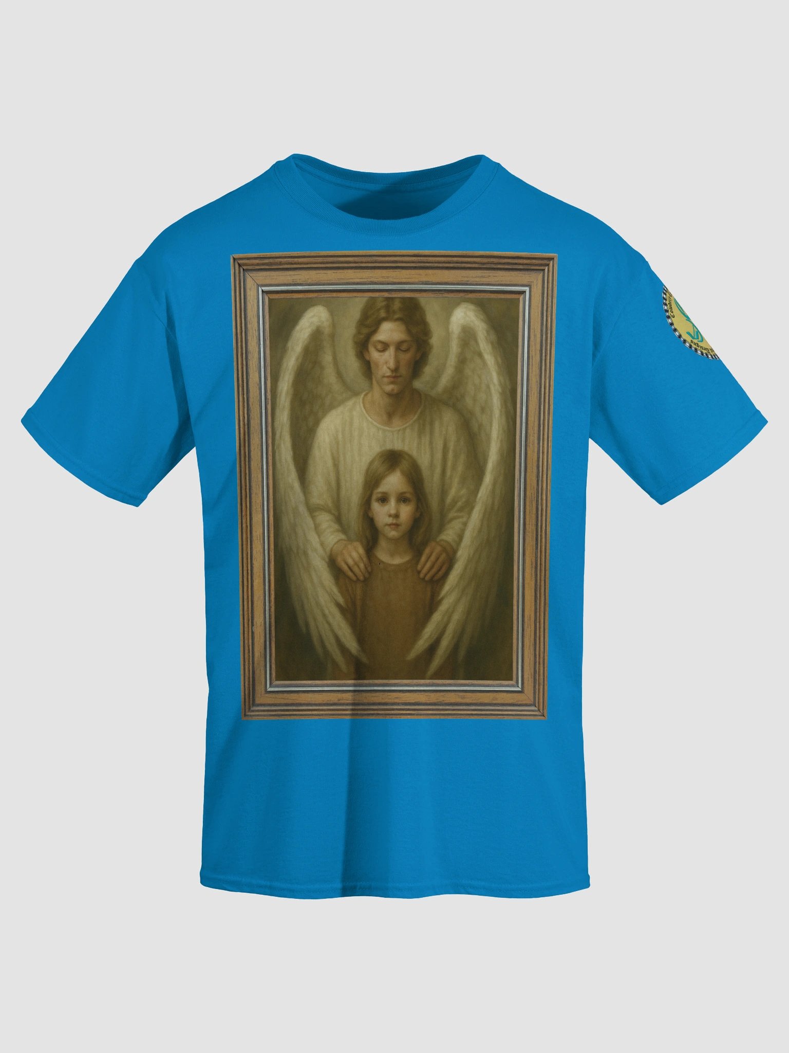 Angels Watch Over Them (Female) Gildan Heavyweight T-Shirt Colors (2) product image (3)