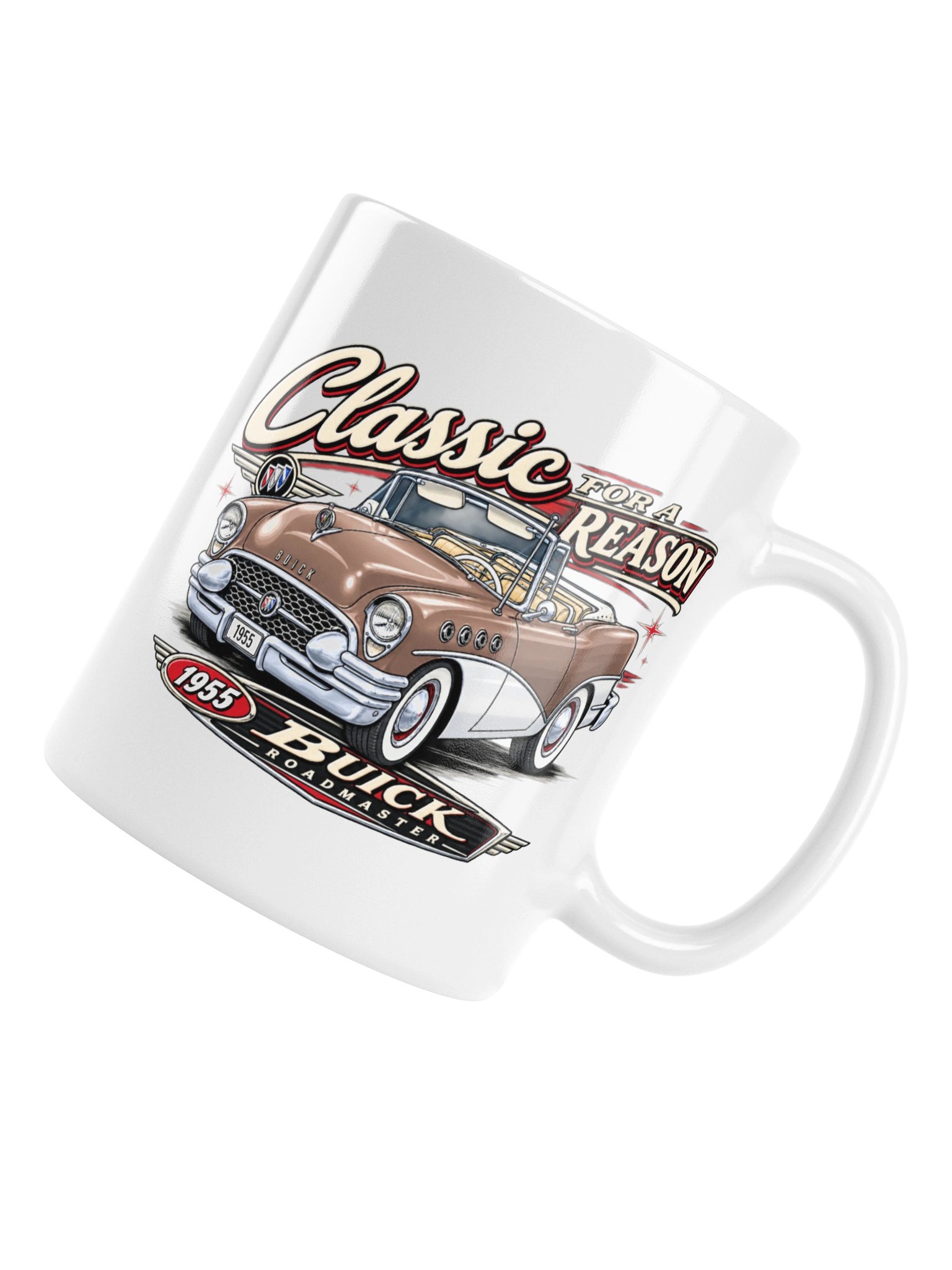 1955 Buick Roadmaster – Classic for a Reason Mug product image (17)