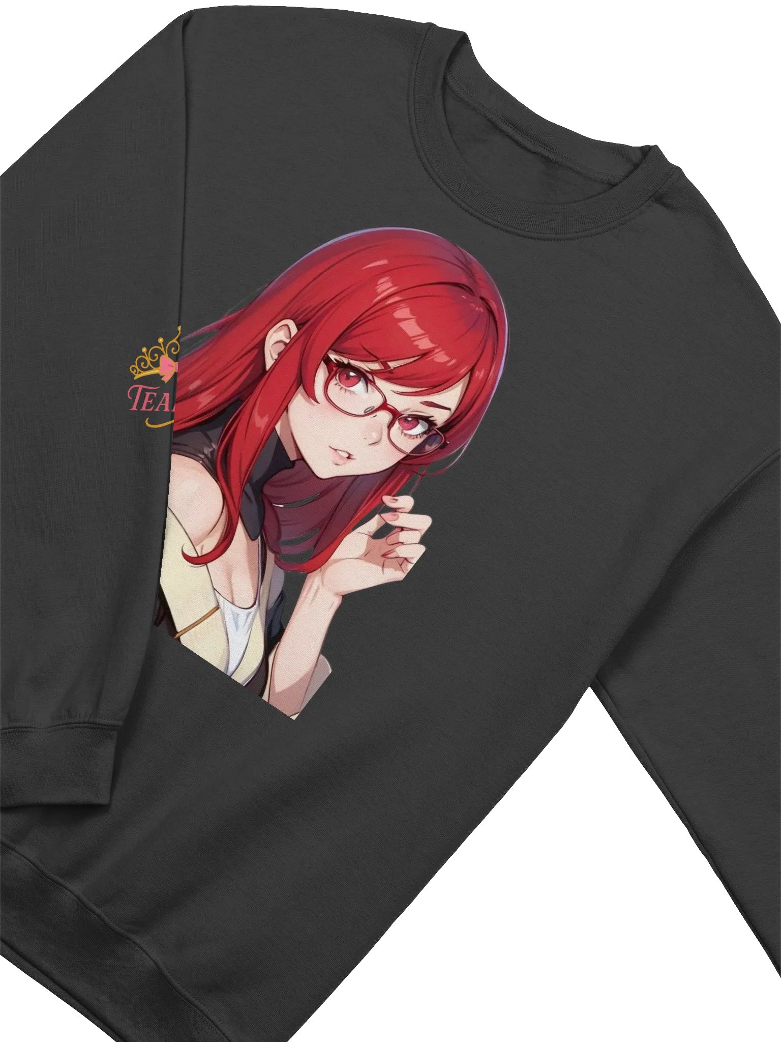 (Red WAIFU) K Sweathshirt product image (2)