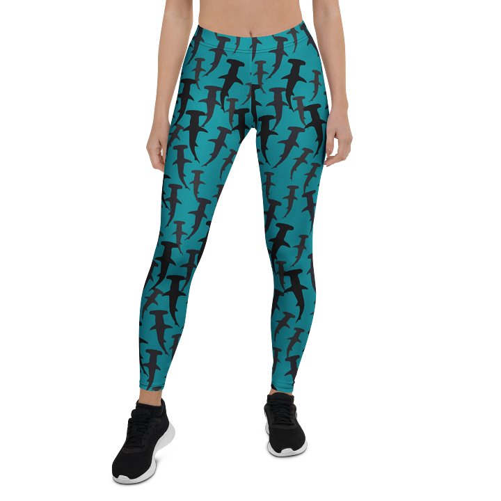 Schooling Hammerhead Sharks - Leggings - Mid Ocean product image (1)
