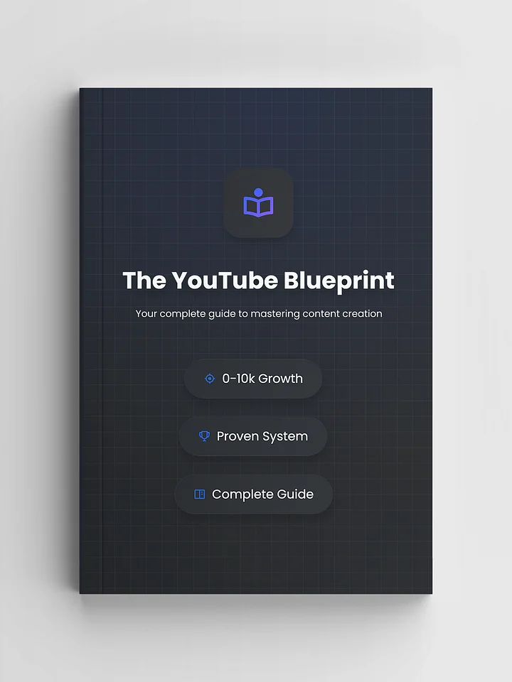 The YouTube Blueprint (Ebook) product image (1)