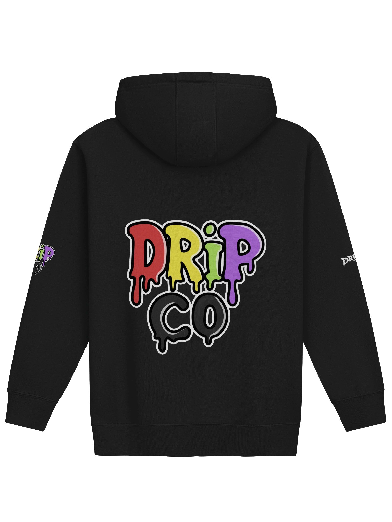 DRIPCO Color Drip Graffiti Hoodie product image (20)