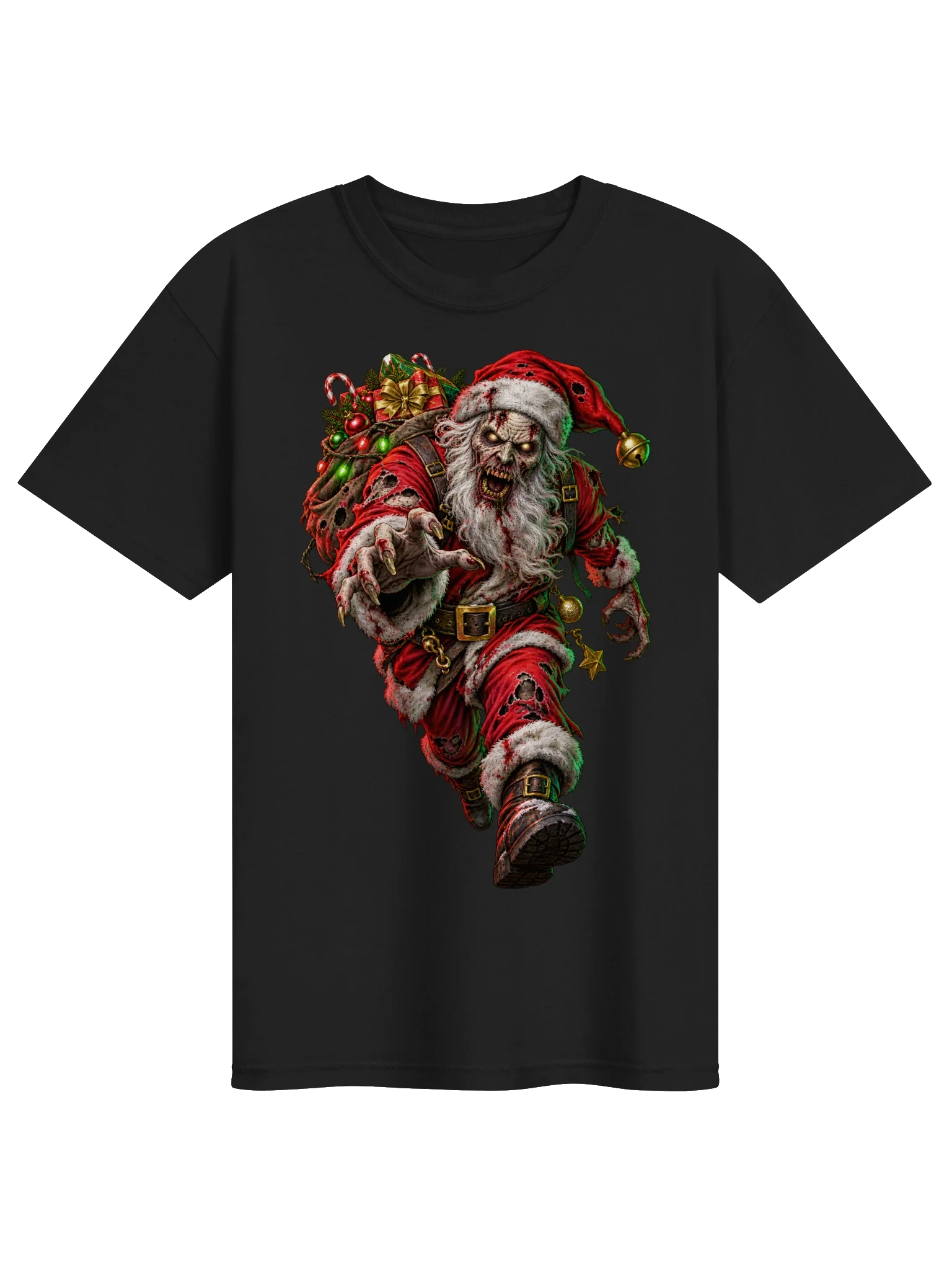 Bloodthirsty Santa Horror Tee