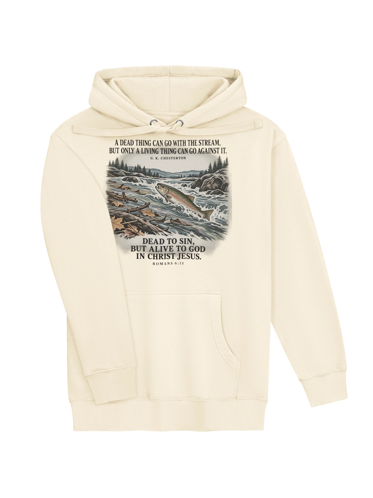Swiming Upstream Hoodie product image (51)
