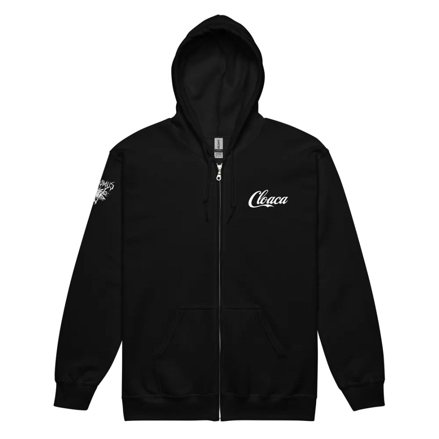 Cloaca Cola zip hoodie product image (3)