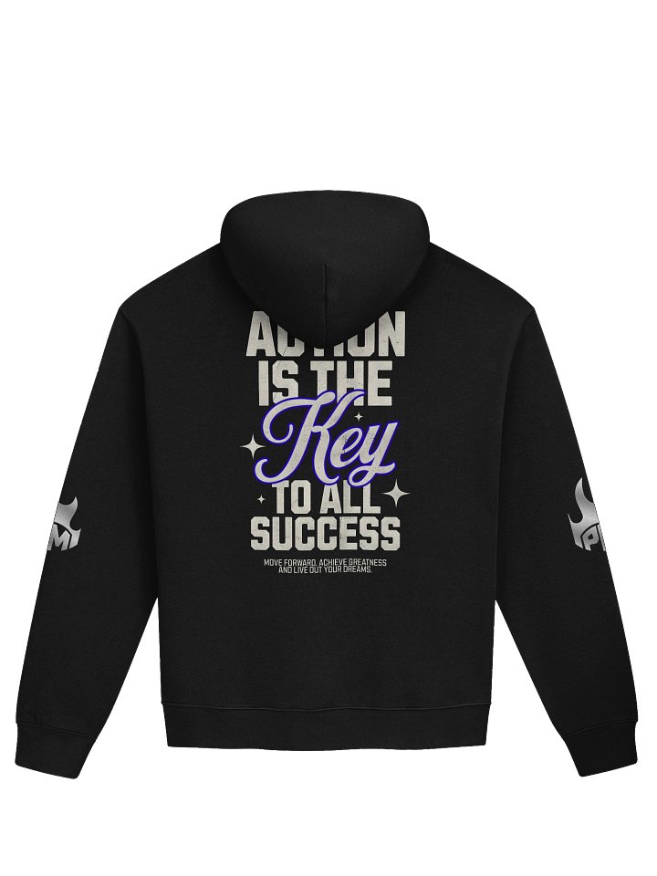 Wolf's Strength /Action equals Success Premium Hoodies product image (2)