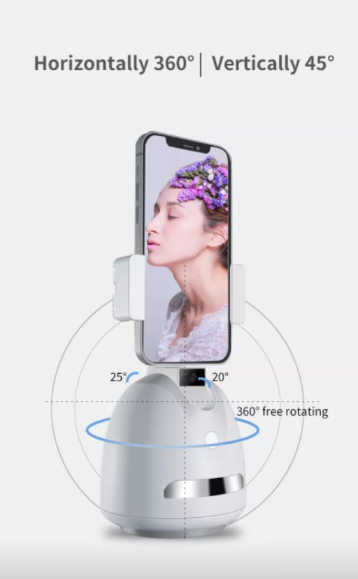 New ProductROTARY | Personalised Automatic Face Tracking Gimbal Stabilizer | Mobile 360 Phone Holder product image (3)