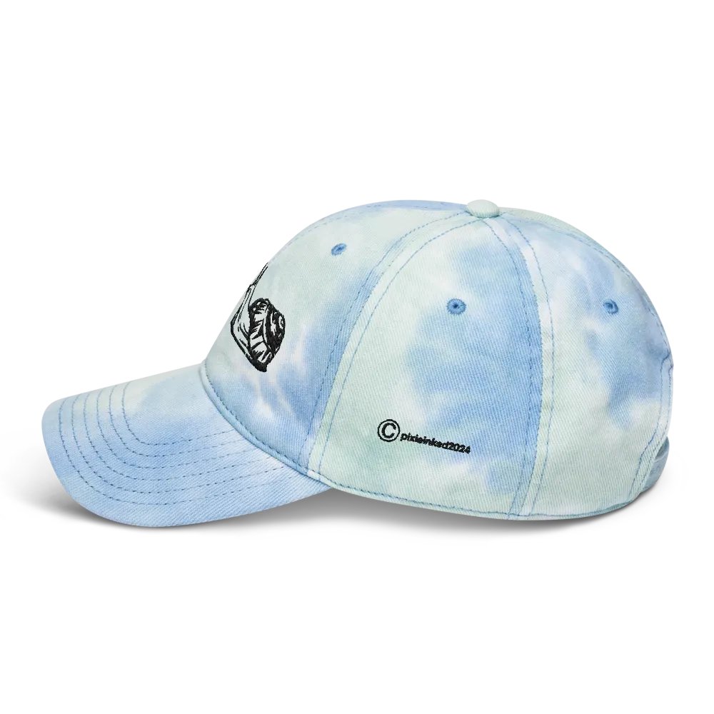 Romantic lover-snails kissing tie-dye hat product image (9)