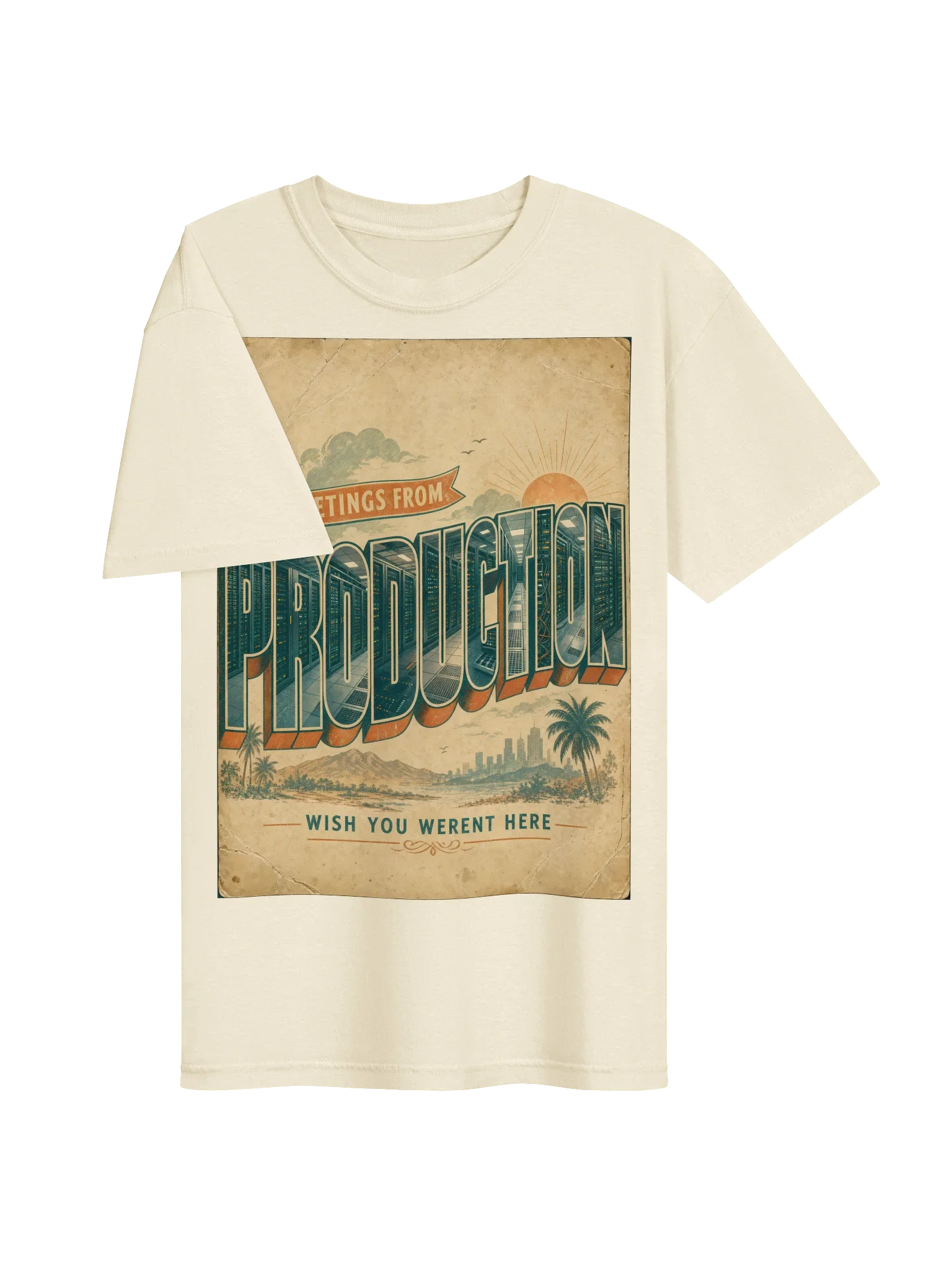 Greetings From Production Tee — view 3