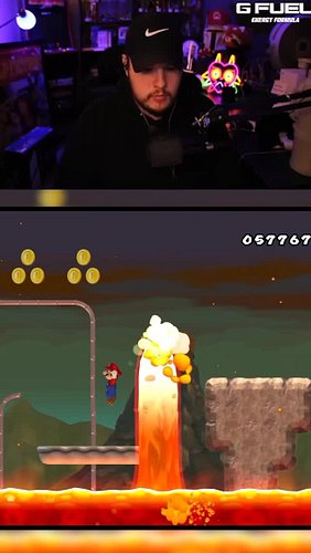 Just as planned! Totally meant to do that…

#gaming #nintendo #supermario #mario #funny