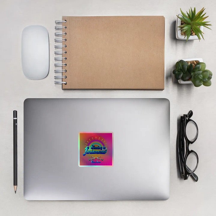 Reeding Is Fundamental Holographic Sticker product image (2)