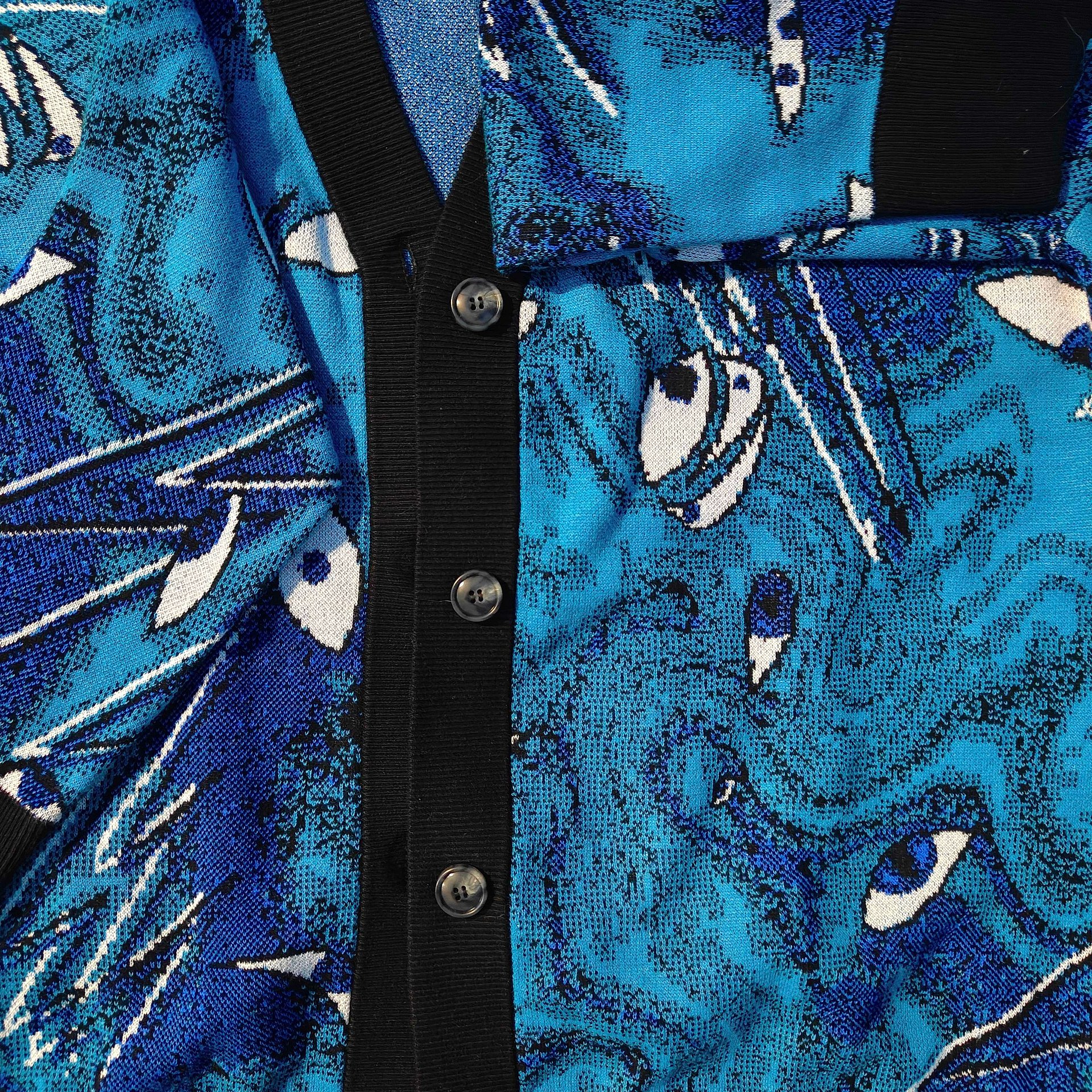 Eyes and Lightning Magic Cardigan (Sober Colours) product image (2)