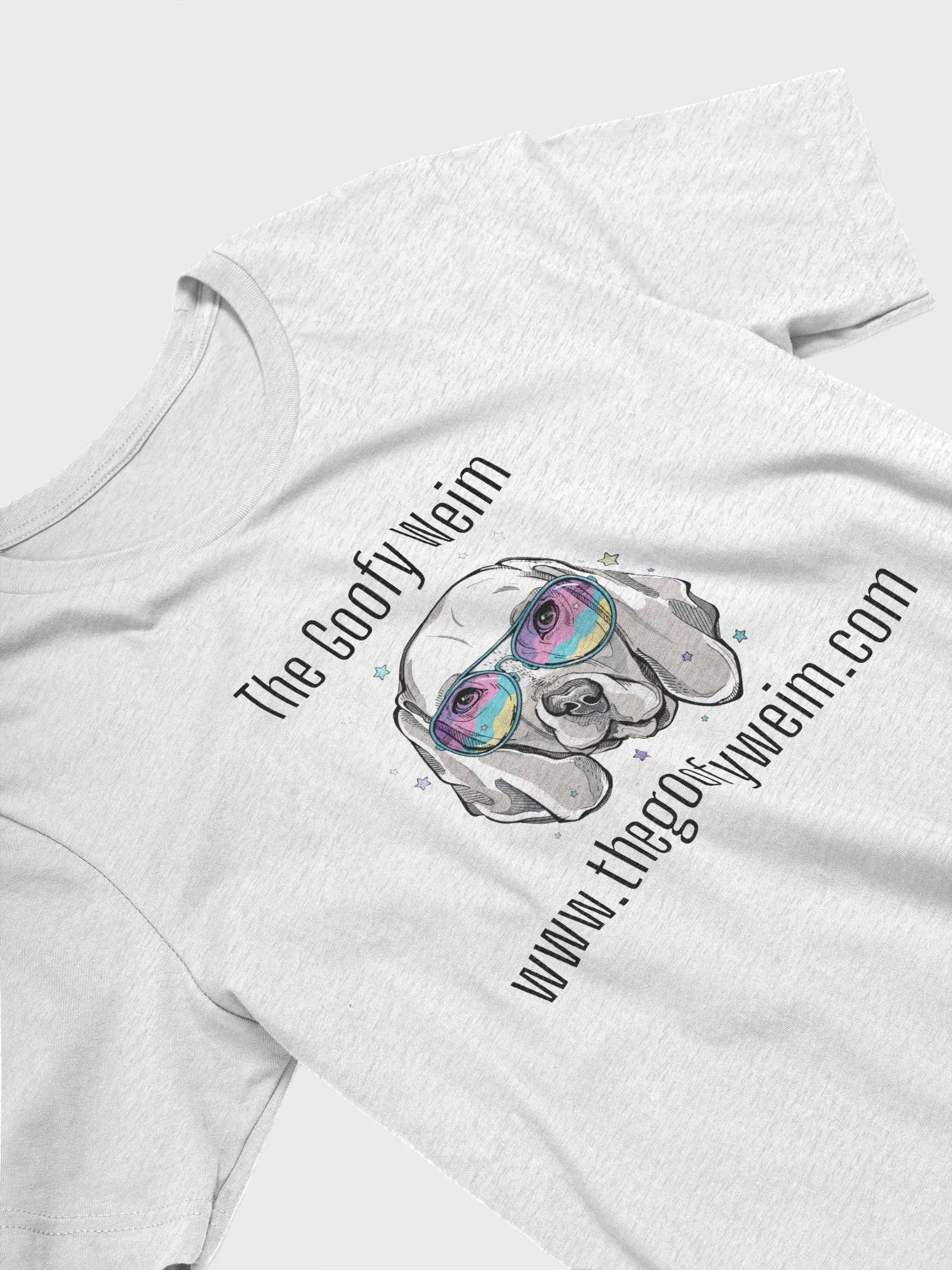 The Goofy Weim Logo Merch - Bella+Canvas Supersoft T-shirt product image (4)