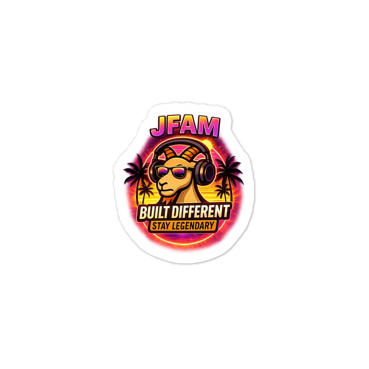Legendary Goat Vinyl Decals product image (1)
