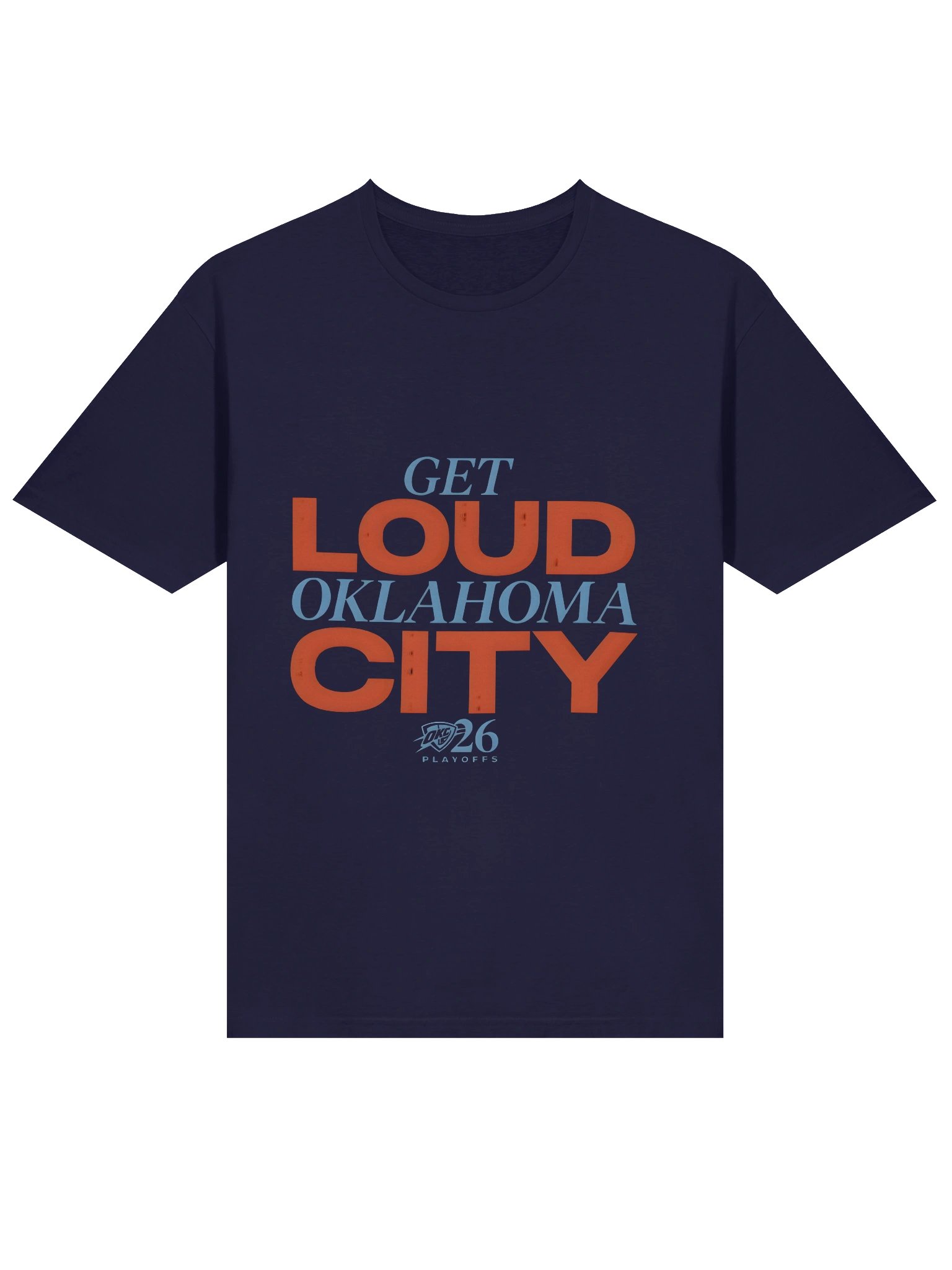 Get Loud Oklahoma City Playoffs Shirt product image (2)