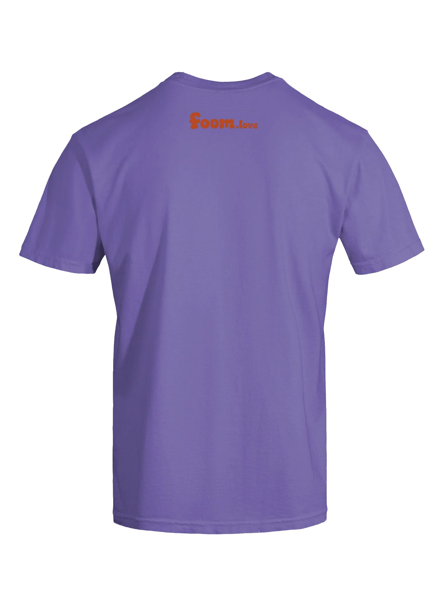 Foom! Orange Violet Bubble Splash Tee product image (8)