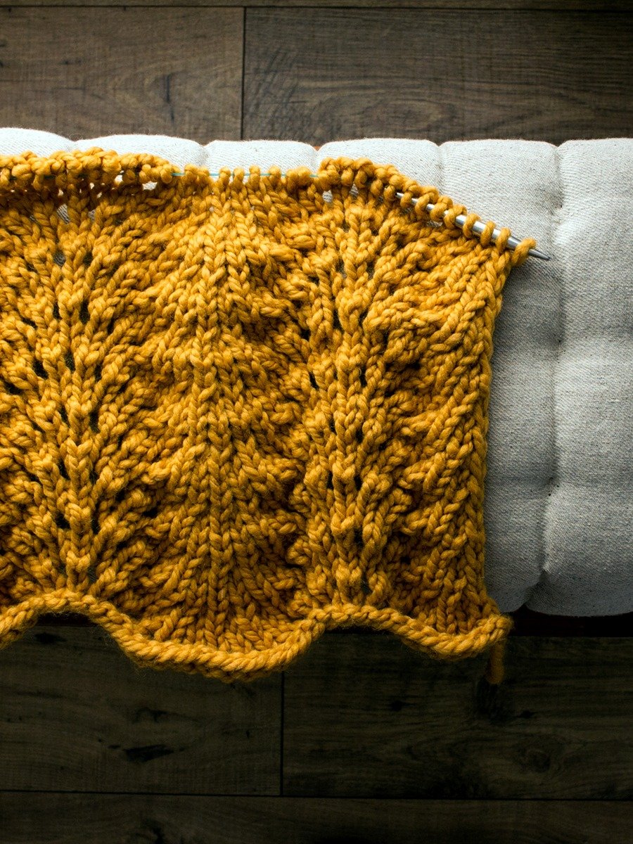 Chunky Lace Blanket Pattern - Boundaries product image (4)