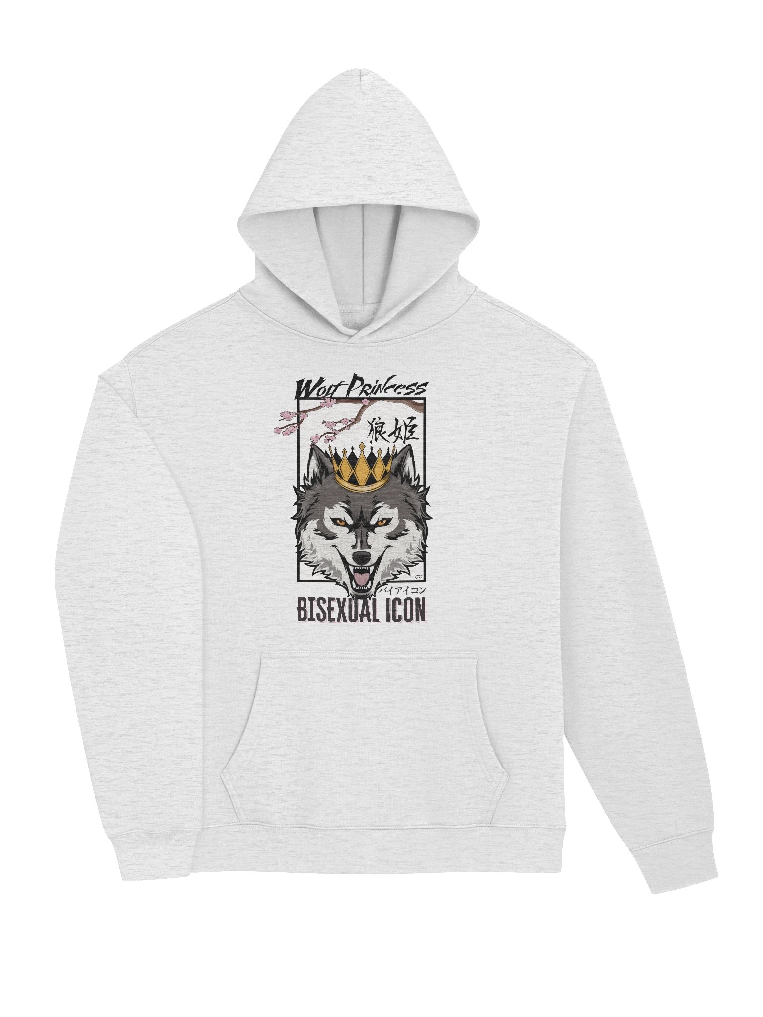 Wolf Princess & Bisexual Icon Hoodie product image (6)