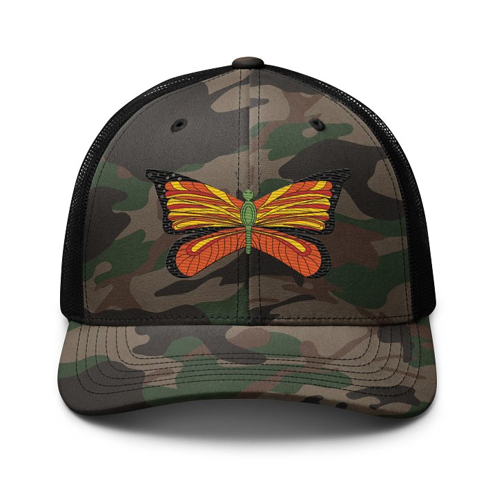 Vibrant Wings Camo Trucker Hat product image (1)