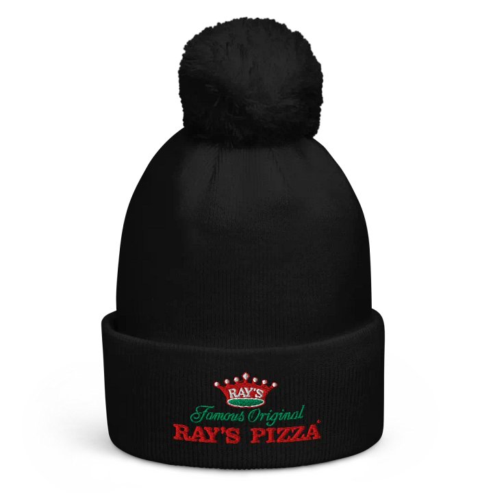 Ray's Pizza Pom-Pom Beanie product image (1)