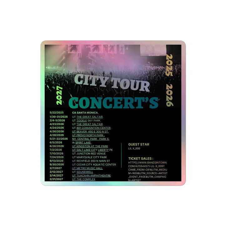 Lil x_999 Tour product image (2)