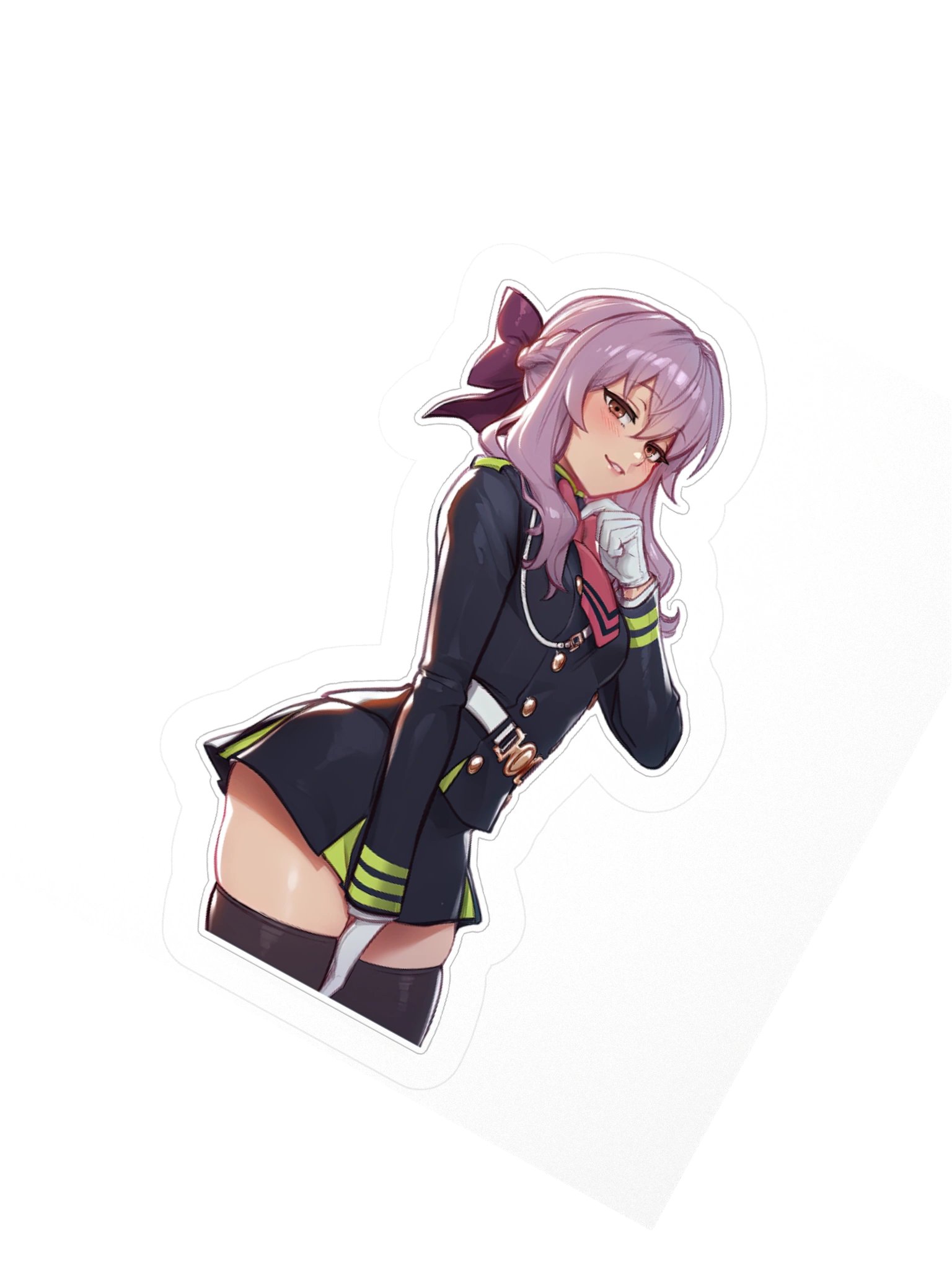 Smug Shinoa Hiiragi Sticker product image (6)