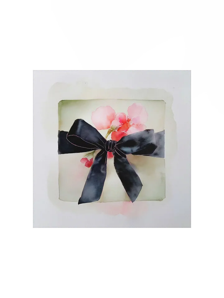 Coquette: Orchid Black Bow Gift Box product image (1)
