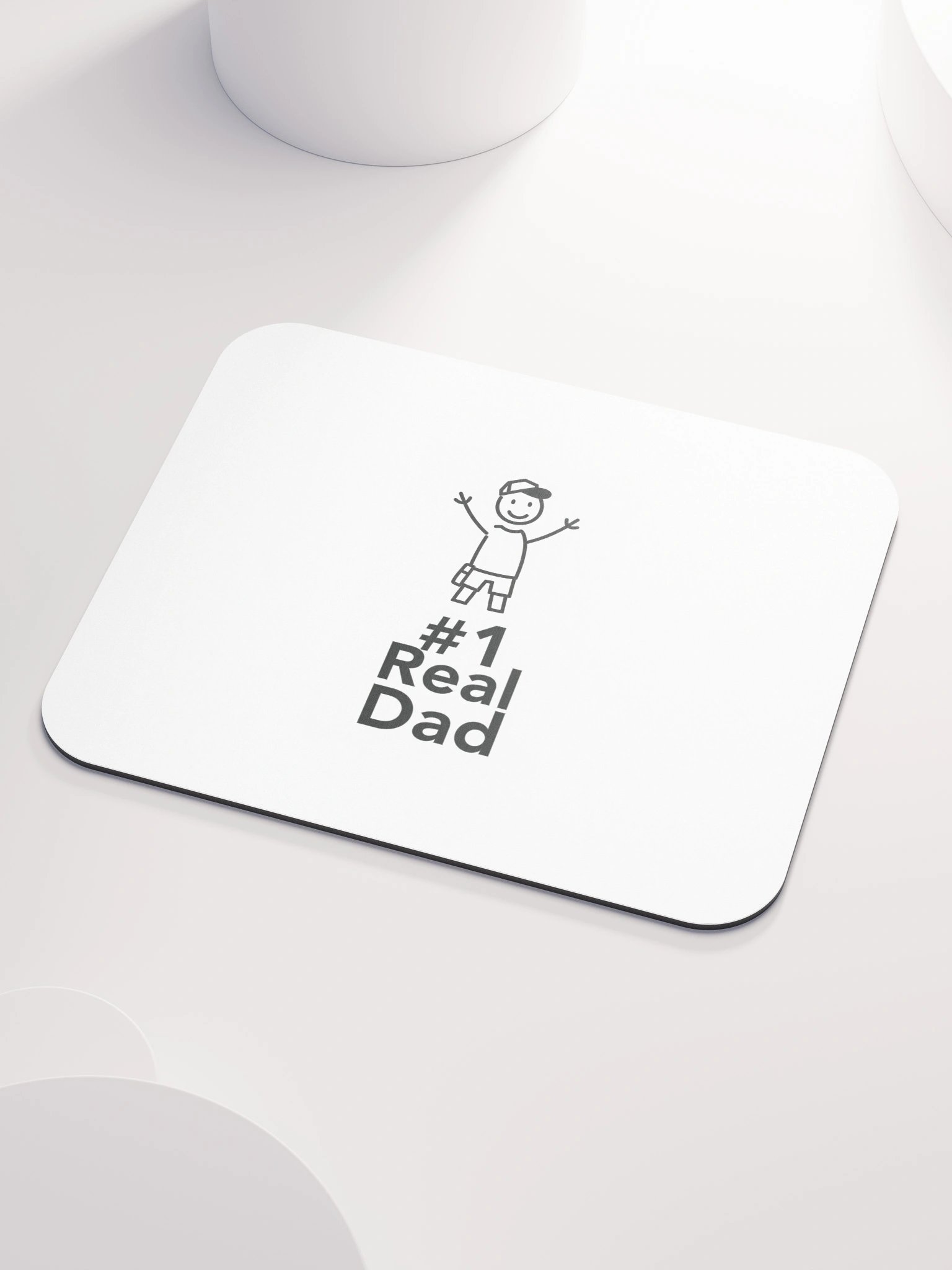 #1 Real Dad Mouse Pad product image (3)